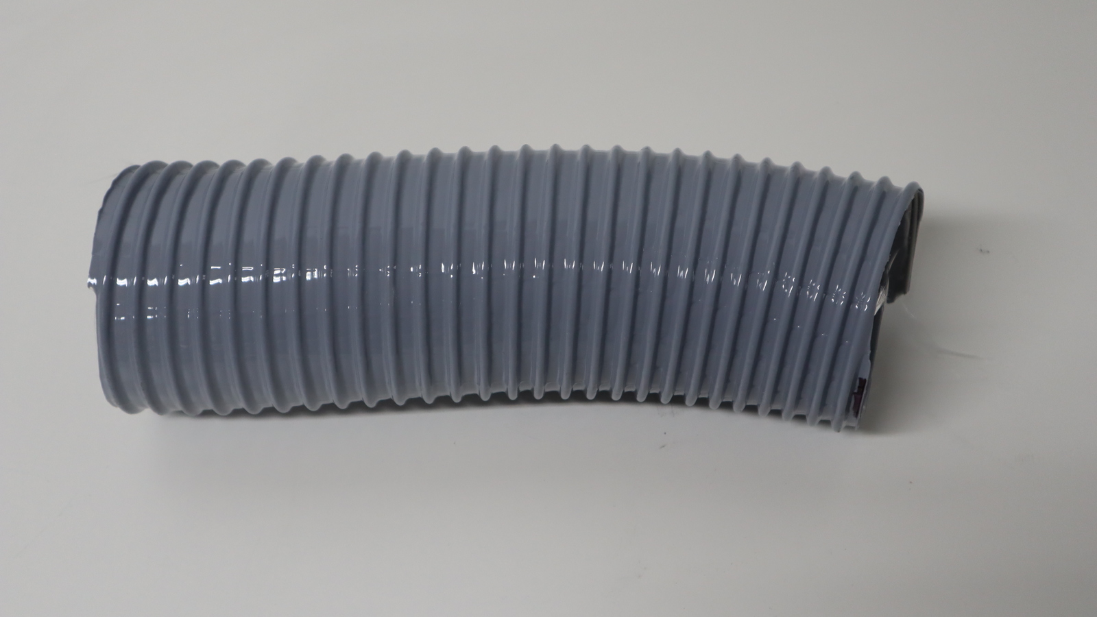 SPOUT,FLEX,12",3.5"PVC SUPER VACU-FLEX W/FABRIC RIP-STOP, BL